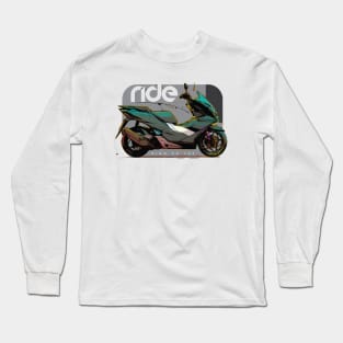 Ride Honda PCX cyber Long Sleeve T-Shirt